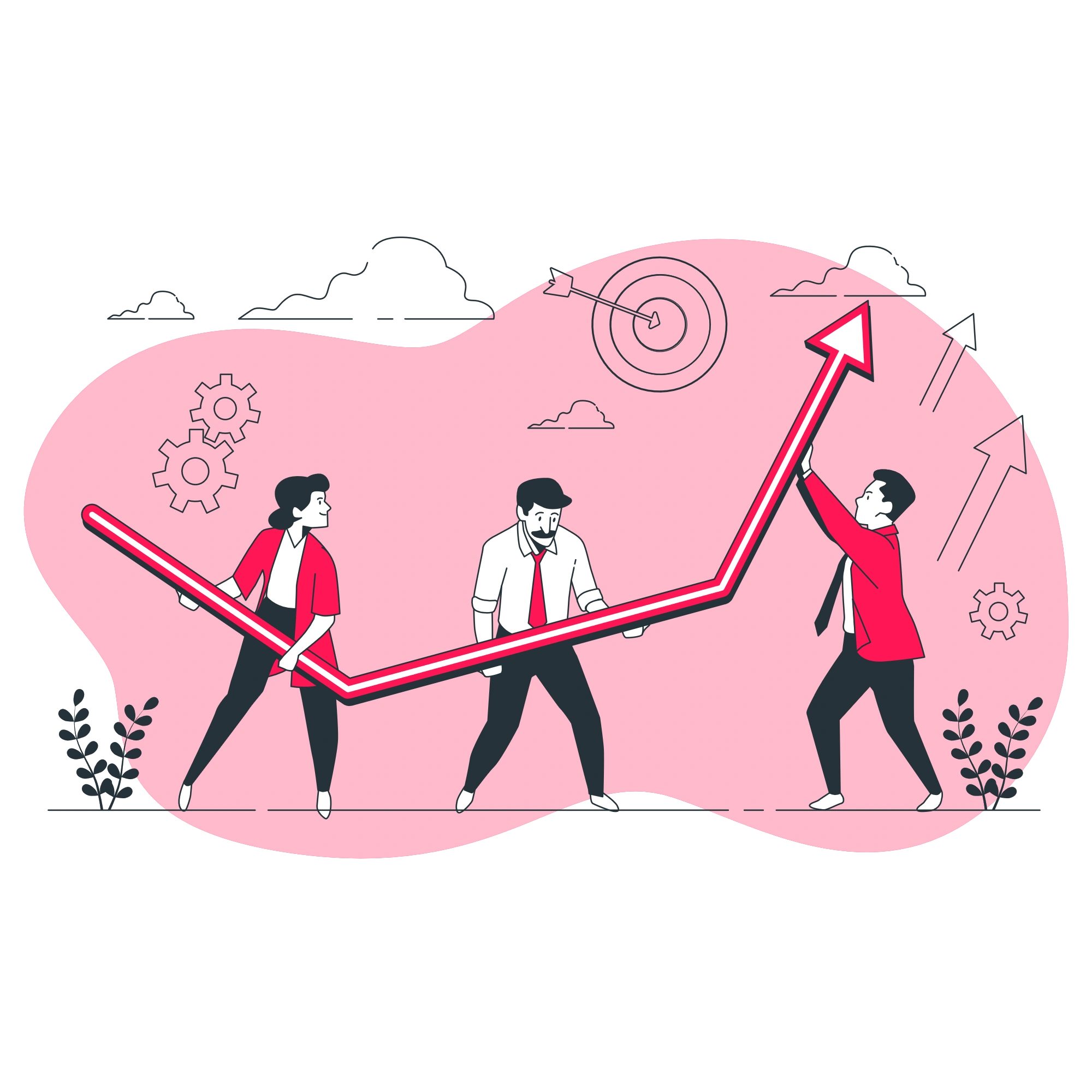 Team thread on a customer conversation